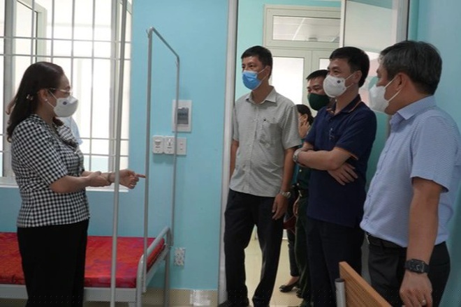 Khu cách ly tại Trường Cao đẳng Luật miền Trung đã sẵn sàng để đón công dân về cách ly.