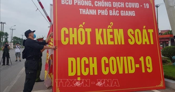 Bắc Giang kiểm soát những người từ vùng dịch đến/về địa phương