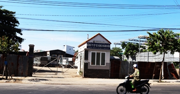 Công ty Cổ phần Xe hàng Khánh Hòa: Cho thuê đất trái quy định