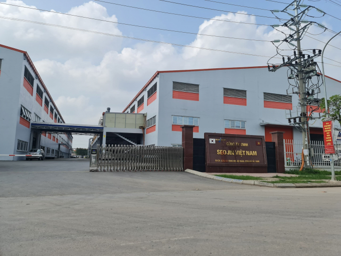 Công ty TNHH SeoJin Việt Nam tại Bắc Giang.