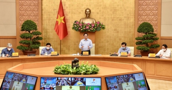 Thủ tướng: Các xã, phường phải bảo đảm an toàn xã hội, an dân trong thời gian giãn cách