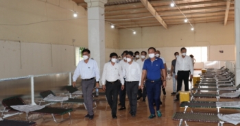 Bình Dương đưa khu điều trị COVID-19 GSI Bến Cát vào hoạt động