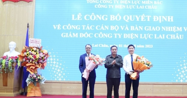 Ông Trần Kim Long được bổ nhiệm giữ chức Giám đốc Công ty điện lực Lai Châu