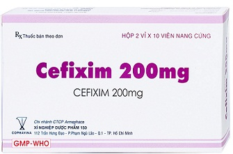 Thuoc khang sinh Cefixim 200mg