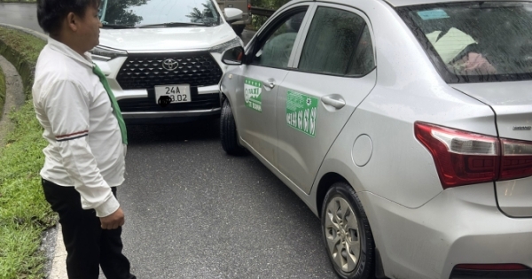 Lào Cai: Taxi lấn làn, vượt ẩu gây tai nạn giao thông trên quốc lộ 4D