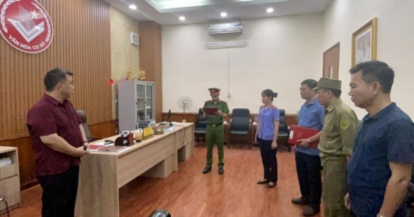 Bắt Giám đốc Trung tâm Văn hóa - Điện ảnh tỉnh Hòa Bình cùng 2 thuộc cấp