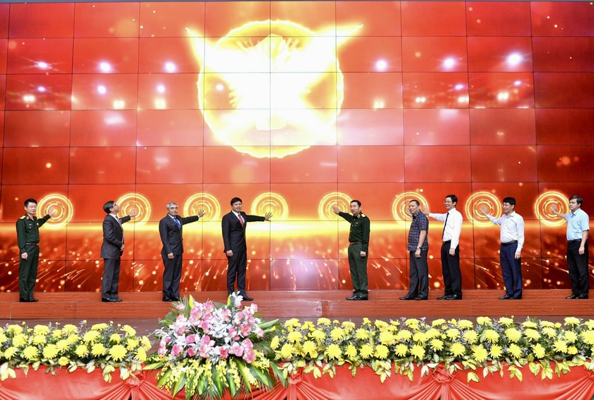 Lễ khai trương hệ thống thông tin đất đai TP Hải Phòng.