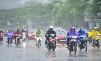 Hà Nội mưa dông, gió giật mạnh trong nhiều ngày tới