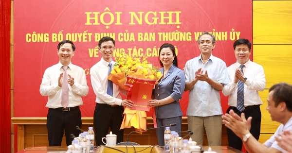 Thư ký Bí thư Tỉnh ủy được bổ nhiệm giữ chức vụ Phó Chánh Văn phòng Tỉnh uỷ Bắc Giang