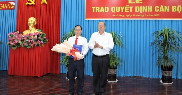 Tinh An Giang có tân Giám đốc Sở Tài nguyên và Môi trường