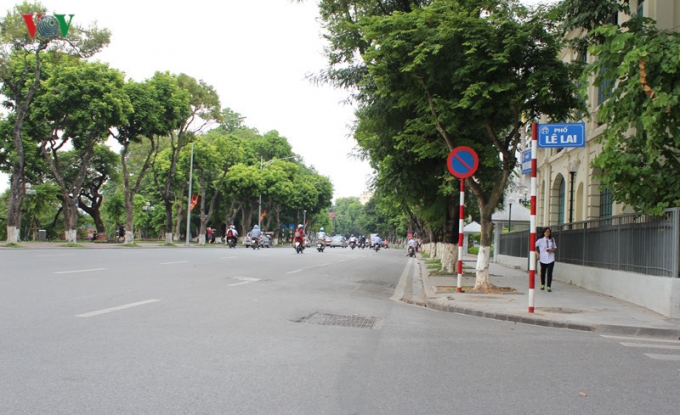 Khu vực vườn hoa L&yacute; Th&aacute;i Tổ...