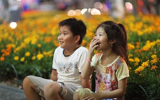 H&agrave; Nội: H&agrave;ng ngh&igrave;n người đổ về phố đi bộ ng&agrave;y đầu