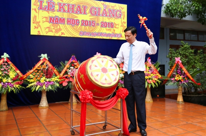 Theo nội dung Chỉ thị, c&aacute;c Đại biểu cấp tr&ecirc;n kh&ocirc;ng ph&aacute;t biểu tại lễ khai giảng năm học mới (Ảnh minh họa).