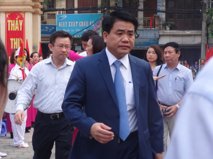 &Ocirc;ng Nguyễn Đức Chung - Chủ tịch UBND TP H&agrave; Nội.