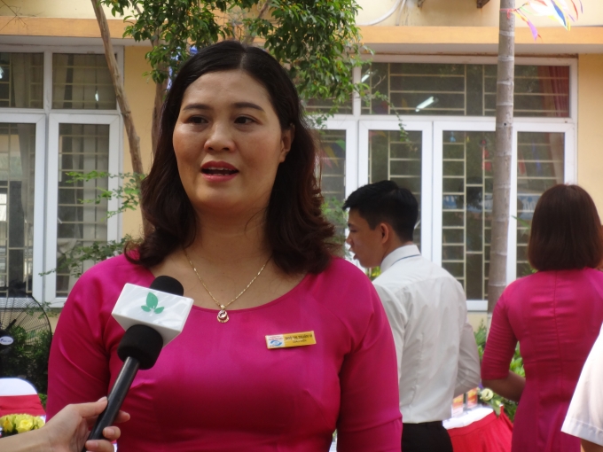 C&ocirc; Ng&ocirc; Thị Thuận Vi, gi&aacute;o vi&ecirc;n trường PTCS Nguyễn Đ&igrave;nh Chiểu chia sẻ: