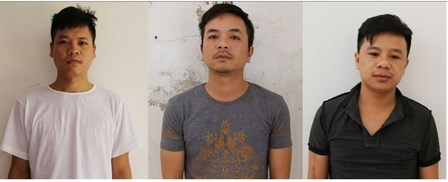 Ba đối tượng tại CQĐT.