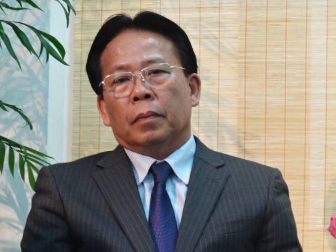 Tiến sỹ Nghi&ecirc;m Vũ Khải, Ph&oacute; chủ tịch Li&ecirc;n hiệp c&aacute;c Hội Khoa học v&agrave; Kỹ thuật Việt Nam chia sẻ tại buổi tọa đ&agrave;m