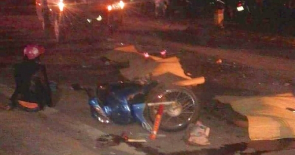 Nghệ An: Tai nạn kinh hoàng giữa đêm khuya, 3 thanh niên tử vong tại chỗ