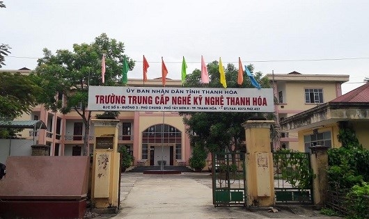 Trường Trung cấp nghề kỹ nghệ Thanh H&oacute;a.