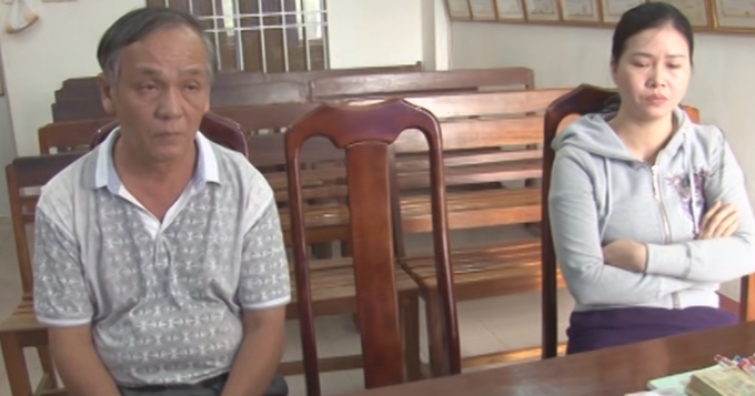 C&aacute;c đối tượng tại cơ quan c&ocirc;ng an.&nbsp;