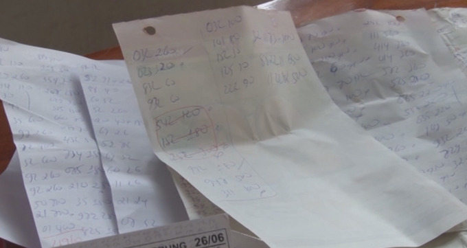 Quảng Nam: Triệt ph&aacute; đường d&acirc;y đ&aacute;nh bạc tiền tỷ bằng h&igrave;nh thức l&ocirc; đề