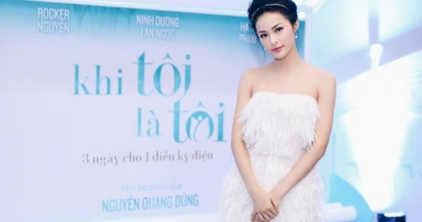 Cô Tấm – Hạ Vi đẹp rạng rỡ trong lễ ra mắt phim ngắn của đạo diễn Dũng Khùng