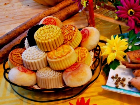 B&aacute;nh trung thu Trung Quốc. Ảnh internet.