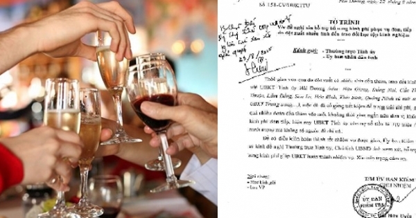 Hải Dương: Tiếp khách dồn dập, Ủy ban Kiểm tra Tỉnh ủy xin "cứu viện" 310 triệu đồng!