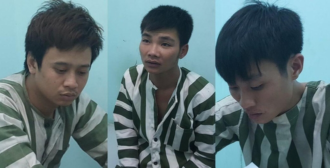 C&aacute;c bị c&aacute;o: Sơn, Ninh, Tiệp.