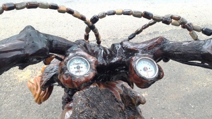 Sau 6 th&aacute;ng &ldquo;thi c&ocirc;ng&rdquo;, chiếc xe được ho&agrave;n th&agrave;nh v&agrave; đưa v&agrave;o sử dụng như chiếc xe gắn m&aacute;y b&igrave;nh thường.&nbsp;