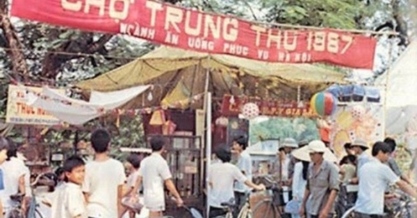 Trung thu ngày xưa thế này cơ mà!