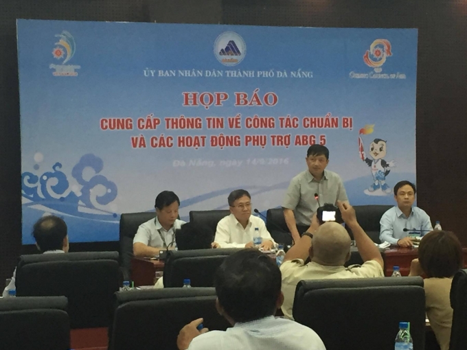 Đ&agrave; Nẵng tổ chức họp b&aacute;o về c&ocirc;ng t&aacute;c chuẩn bị tổ chức v&agrave; hoạt động phụ trợ của th&agrave;nh phố phục vụ ABG5 v&agrave;o chiều 14/9.&nbsp;