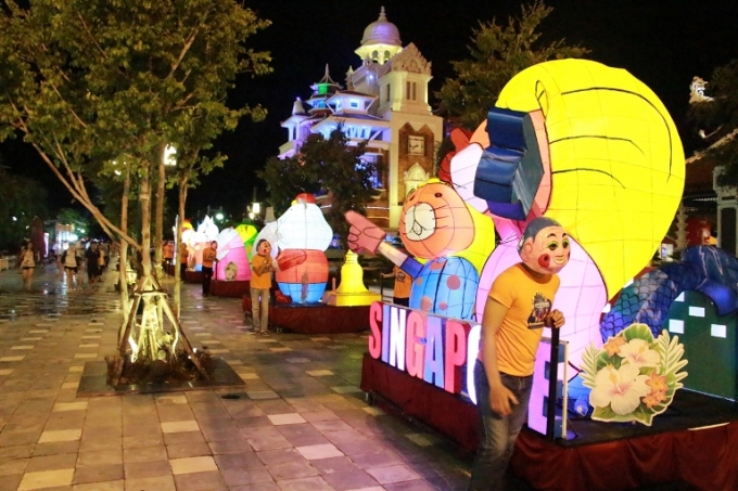 Rực rỡ lễ hội đ&egrave;n lồng Trung thu tại Asia Park