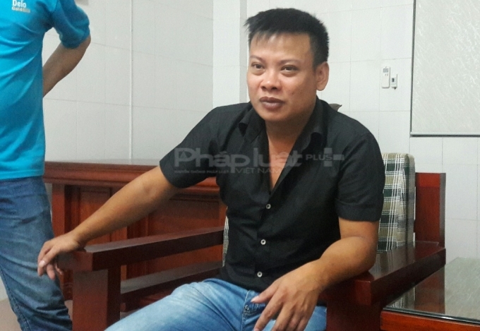 T&agrave;i xế Hồ Ngọc Đ&ocirc;ng cho biết m&igrave;nh bị lạc đường v&agrave; đến muộn hơn dự kiến khoảng 10 ph&uacute;t.