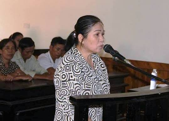 Nữ thủ quỹ V&otilde; Thị Huệ lĩnh &aacute;n 12 năm t&ugrave; về tội