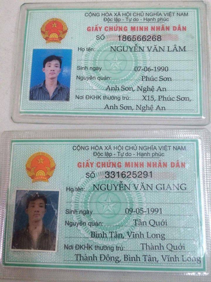 Chứng minh thư đối tượng L&acirc;m sử dụng