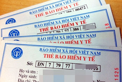 Thẻ Bảo hiểm y tế.