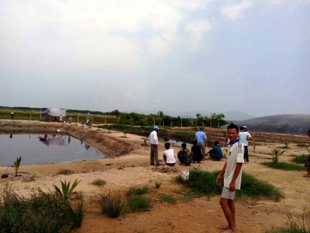 Hiện trường nơi vị c&aacute;n bộ th&uacute; y tử vong.&nbsp;