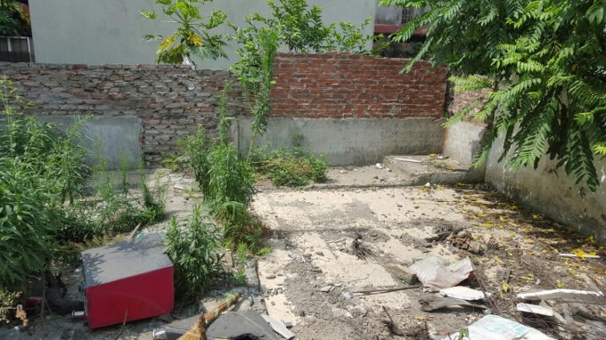 B&ecirc;n trong l&ocirc; đất.