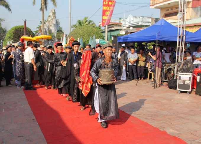 Độc đ&aacute;o Khai hội đền Đồng Bằng tại Th&aacute;i B&igrave;nh