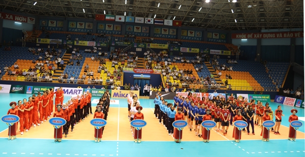 Tuyển b&oacute;ng chuyền nữ Việt Nam xếp hạng 7 - C&uacute;p b&oacute;ng chuyền nữ ch&acirc;u &Aacute; năm 2016.