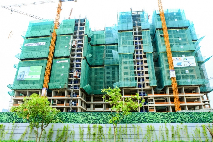 &aacute;n EcoLife Capitol đ&atilde; thi c&ocirc;ng xong s&agrave;n tầng 34, đang thi c&ocirc;ng s&agrave;n tầng 35 của dự &aacute;n.