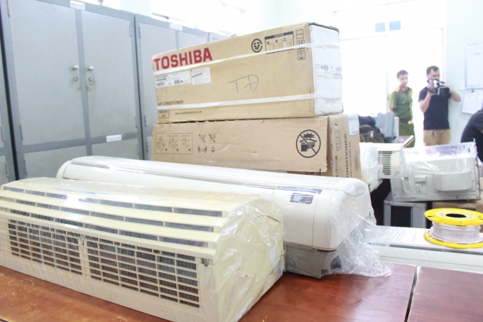 Tang vật của vụ &aacute;n.