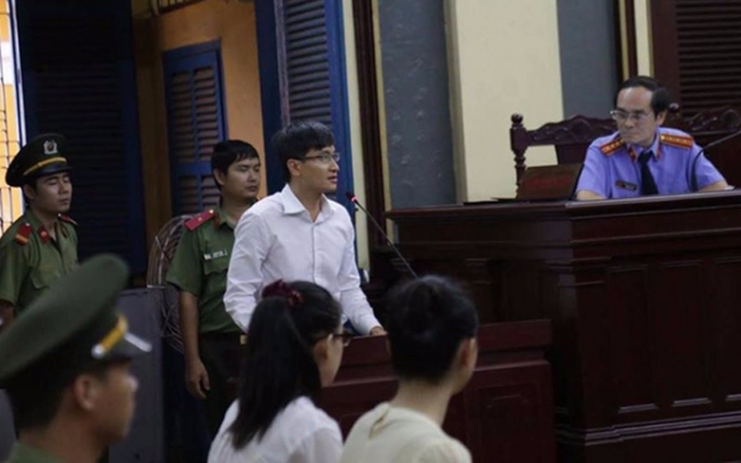 Đại gia Cao To&agrave;n Mỹ trong phi&ecirc;n t&ograve;a x&eacute;t xử mới đ&acirc;y. Ảnh: B&aacute;o Người lao động.