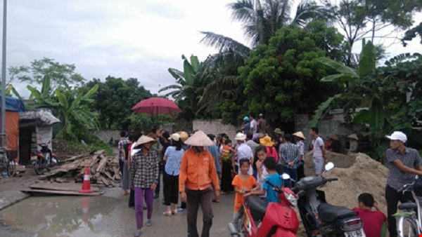 Khu vực xảy ra vụ &aacute;n. Ảnh: PLO