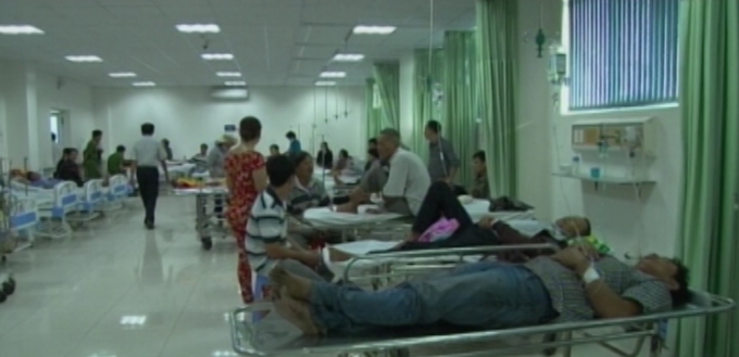 Nhiều người bị thương nhập vi&ecirc;n cấp cứu.