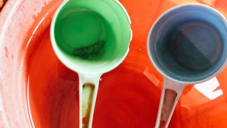 Nước sinh hoạt của sinh vi&ecirc;n tại KTX NEU đ&atilde; dần sạch trở lại.