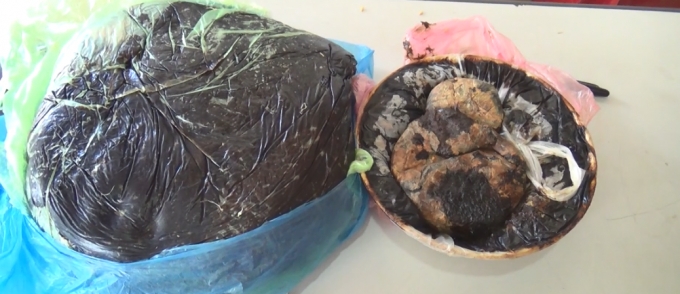 Tang vật cơ quan chức năng thu giữ.