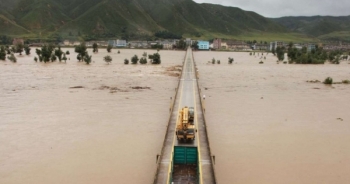 Báo Hàn Quốc: Hàng trăm binh bính Triều Tiên bị lũ cuốn trôi khi ngủ