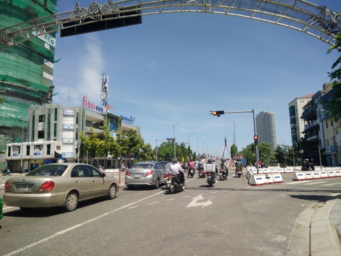 Đ&agrave; Nẵng đ&atilde; lựa chọn phương &aacute;n x&acirc;y dựng hầm chui qua s&ocirc;ng H&agrave;n. Ảnh V&acirc;n Trương